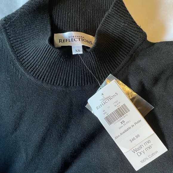 Northern Reflections Mock Neck Sweater - Picture 2 of 3